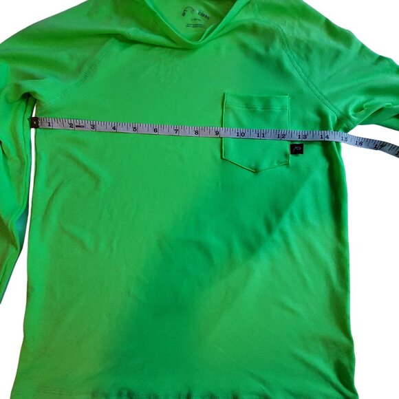 Cat & Jack Boys Long Sleeve Green Shirt L (10/12) Polyester Left chest pocket - Picture 5 of 8